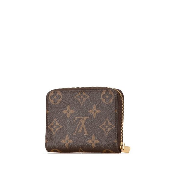 LOUIS VUITTON Brown Monogram Leather Wallet - Picture 2 of 6